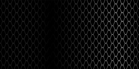 Mesh texture for fishing nets. Seamless pattern for sportswear or soccer goal, volleyball net, basketball hoop, hockey, athletics. Abstract net black background for sports © Yanto