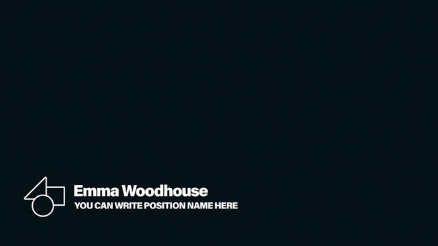Clean Lower Thirds with Logo Animation
