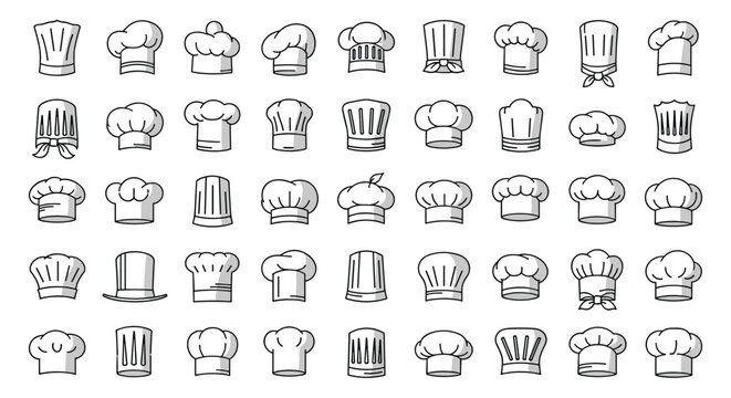 Chef Toque Styles Chef Hat Sketch Images – Browse 17,100 Stock Photos, Vectors, and Video ...