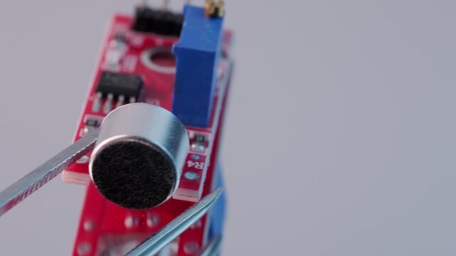 Electronics components, Breadboard in box with jumper wires and breadboard, symbolizing DIY projects, circuit building, electronic prototyping, hobby technology, electrical engineering