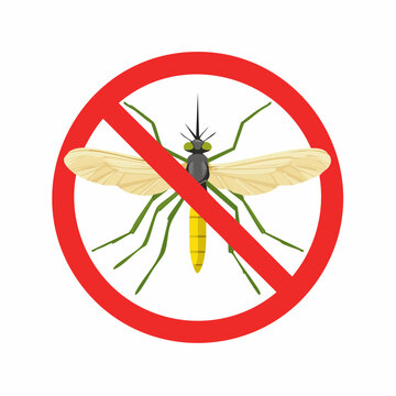 Mosquito Prohibition Sign