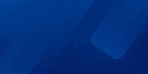 Obraz premium Abstract blue background with glowing geometric lines. Modern blue gradient square shape design. Futuristic technology concept. Suit for brochure, corporate, website, poster, banner, cover modern