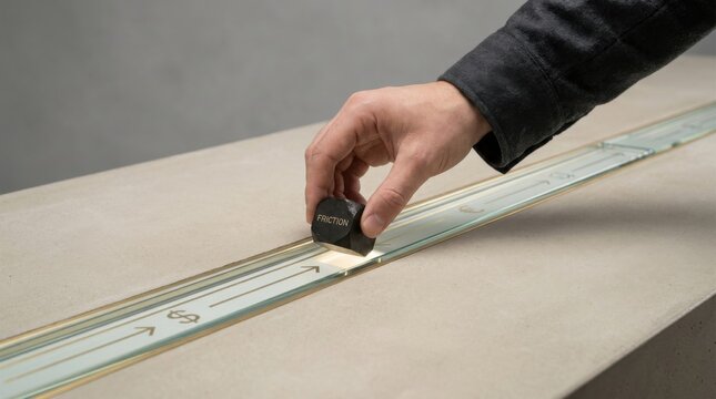 Person skillfully using a knife to cut a piece of glass for liquidity flow optimization and precision work