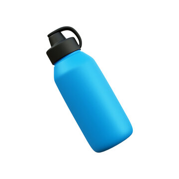3d realistic shaker icon. sipper bottle on white background