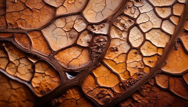 macro texture of an organic surface resembling time in nature