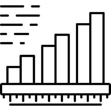 Multi-Set Bar Chart Icon