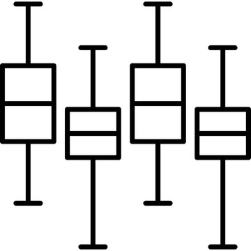 Box Plot Race Icon