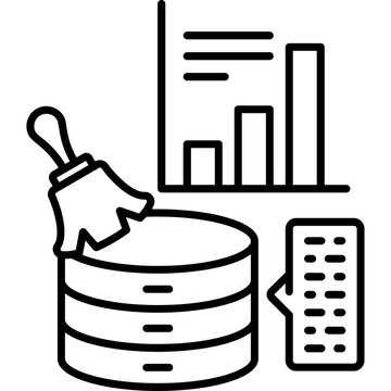 Data Cleansing Icon