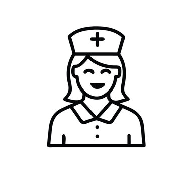 cartoon chef cook..Nurce icon