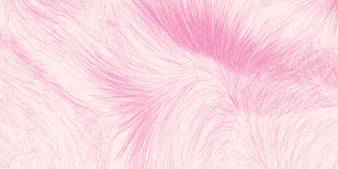 Fototapeta premium Pink scribbled lines abstract background