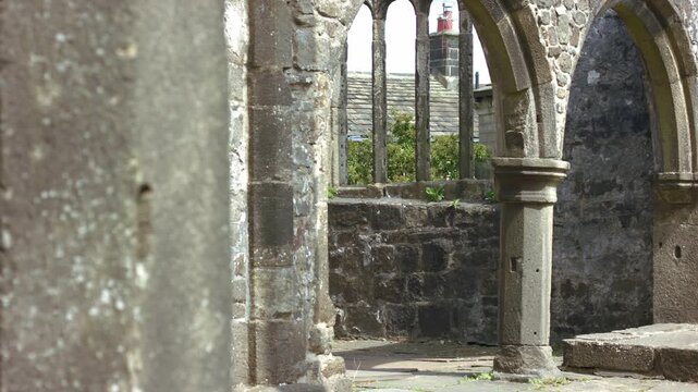 Saint Thomas a Becket Abbey Church ruins in Yorkshire
