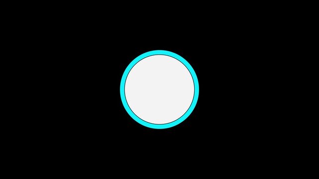 Animated reveal of a white checkmark icon in a green circle. Isolated on a white background.4k video