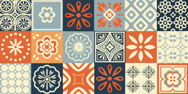 decorative tile patterns a collection of ornamental square designs