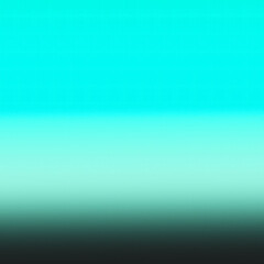 Obraz premium Minimal cyan gradient background with soft blur effect