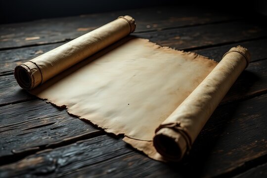 rotolo antico di carta pergamena 04