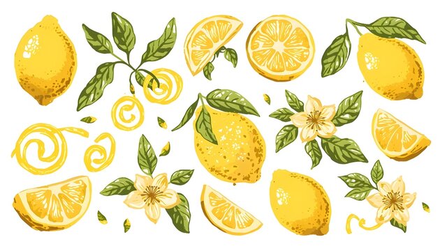 seamless pattern with fruits