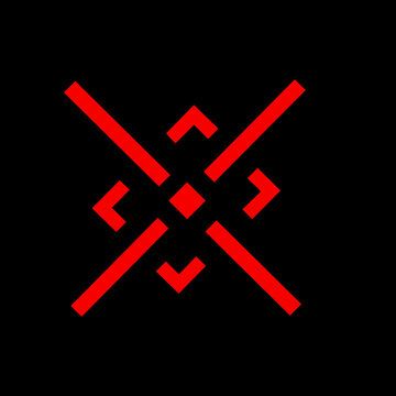 Target Symbol. Black target symbol with circles. Black target icon with crosshairs. Target achievement icon with check mark and arrows indicating success. Success.