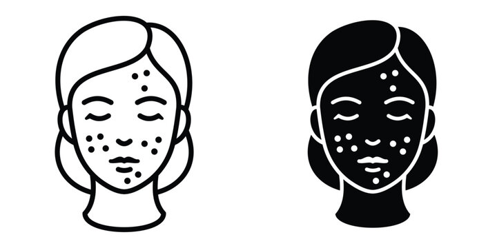 Pimple inflammation icon