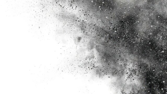 Abstract space and cosmic dust cloud texture with gradient lighting