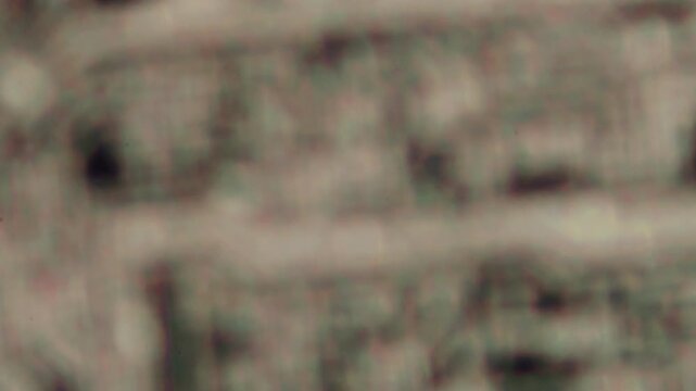 Macro Close-up Shot of Microchip, CPU Processor on Printed Circuit Board, Computer Motherboard with Components Inside of Electronic Device, Part of Supercomputer microscop.