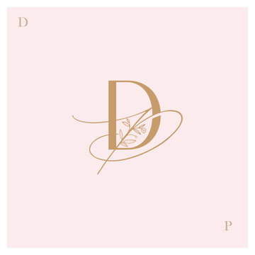 DP; DP; Logo DP monogram DP letter DP alphabet DP