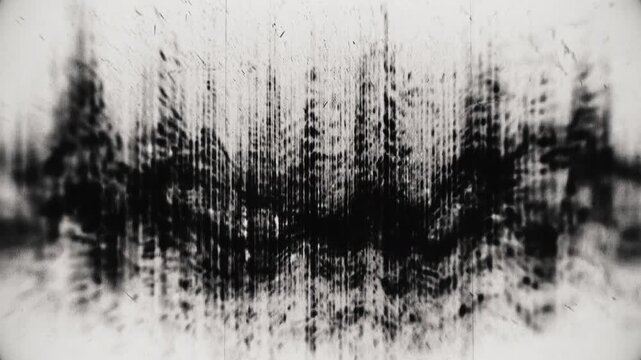 Messy Grunge Video. Animated horror background overlay video