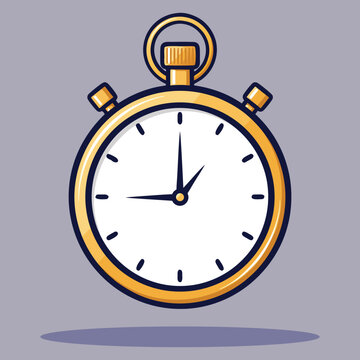 stopwatch vector illustration