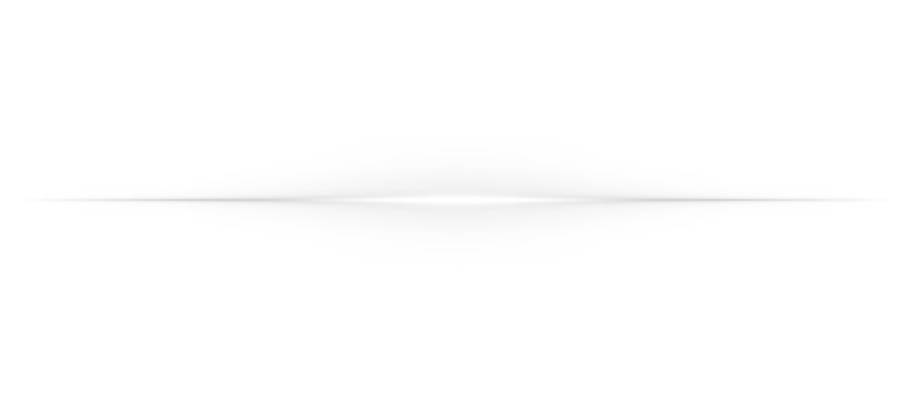 Blue white light divider horizontal line ray isolated transparent PNG