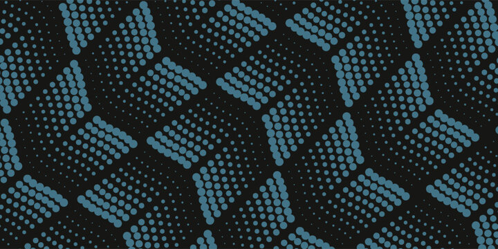 Seamless halftone hexagon shape dot pattern vector, Geometric Halftone Abstract pattern for Fabric and textile printing, sport jersey texture, wrapping paper, backdrops and packaging