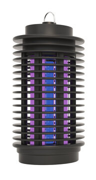 Bug zapper isolated on transparent background. 3D illustration