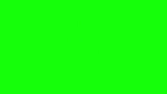 Green Checkmark Icon Approval Sign on Vibrant Lime Background