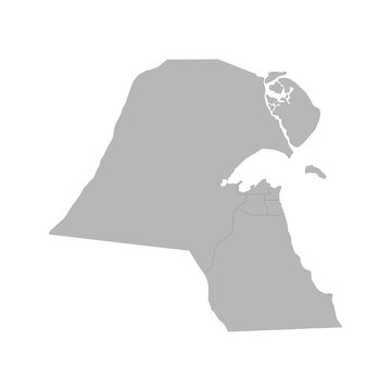 kuwait-political-map-vector.eps