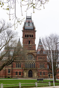 Memorial Hall at Harvard University in Cambridge Massachusetts