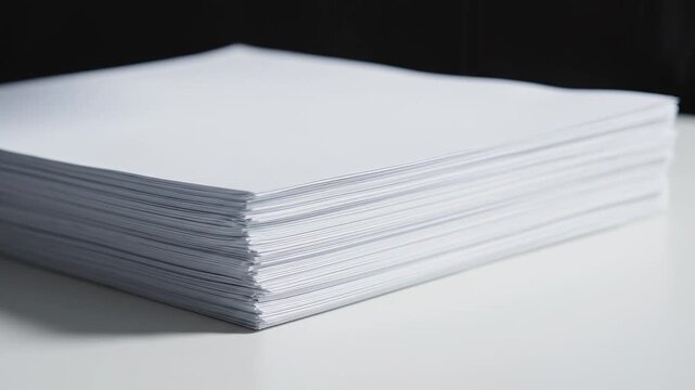 Minimal Paper Alignment Disturbed By Gentle Wind