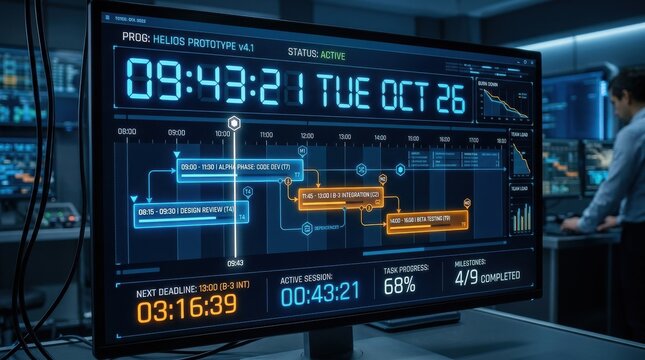 Digital Clock Interface Images – Browse 126,851 Stock Photos, Vectors ...