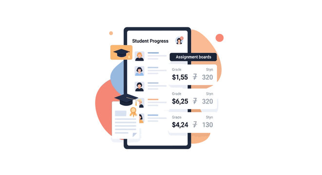 Online Education Platform with Student Progress Tracking and Assignments
