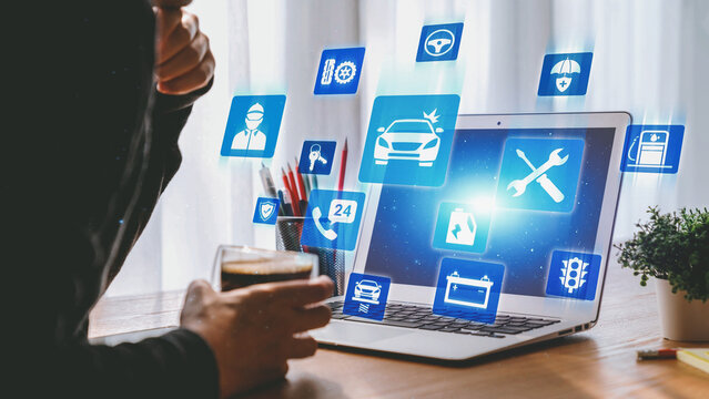 Car service and insurance provide vehicle maintenance, car insurance coverage claim app, and safety. Mobile car service and insurance, cost estimate, driver user gain confidence and protection. Spire