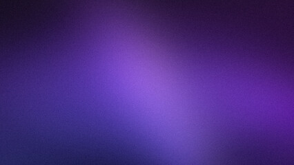 Obraz premium Vibrant 4K abstract purple violet and blue grainy gradient background for modern design