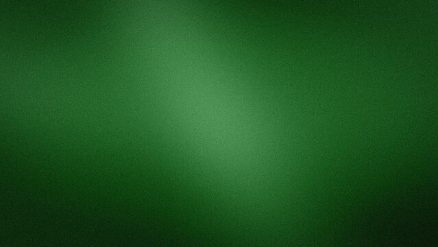 Modern 4K abstract green dark emerald grainy gradient background for luxury design