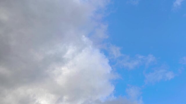 Curious stratocumulus clouds near the end of the day