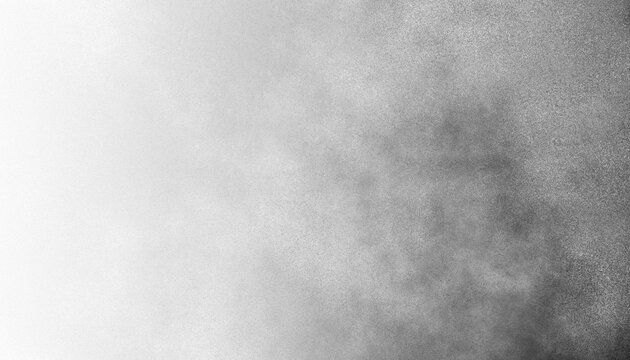 Gray dust sand soil smoke cloud particles isolated on a transparent white background. Sandstorm effect, smog, dust explosion rising, Smoke
