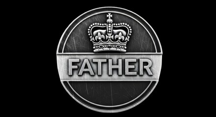 Father's Day Royal Symbol