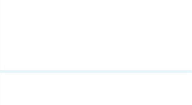 Minimalist white background, with soft cyan, horizontal line animation