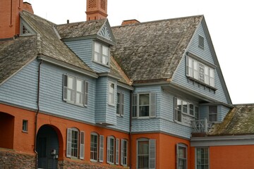 Obraz premium Architectural Detail of Theodore Roosevelt’s Sagamore Hill Home