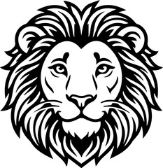 Obraz premium lion head vector 2