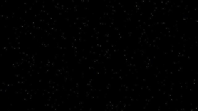 Part&iacute;culas doradas brillantes ascendiendo sobre fondo negro 4K para fondo elegante y celebraci&oacute;n