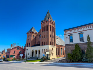 Obraz premium Port Hope - St. Paul's Presbyterian Church, Ontario, Canada.