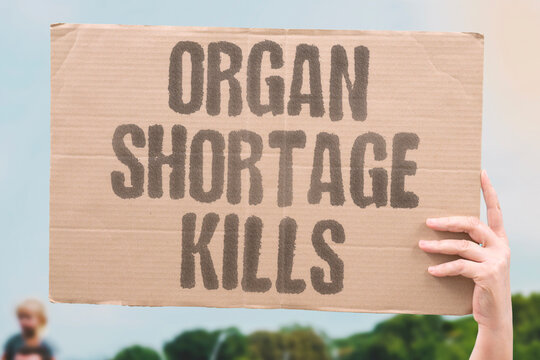 "Organ Shortage Kills" The gap between available donor organs and patient need results in thousands of annual preventable fatalities. AVAILABLE. PATIENT. RESULTS. THOUSANDS. FATALITIES.
