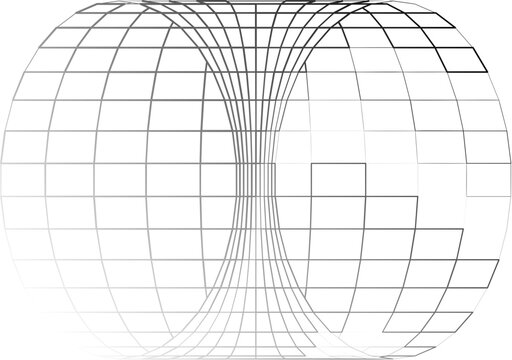 Globe grid forms. Shapes. Striped 3D spheres, geometry globe grid, earth latitude and longitude line grid vector symbols set. Spherical grid globe shapes. formas en red en 3D. Wireframe 3D circle grid