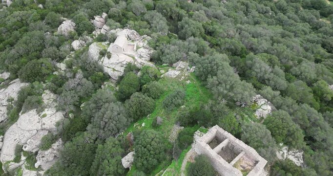 The Eremo di San Trano, a historic hermitage in Sardinia.